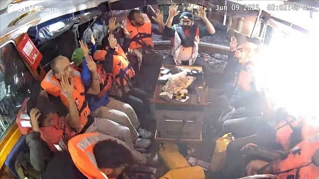 Le bateau pour Gaza arraisonné par «Israël», ses passagers renvoyés chez eux