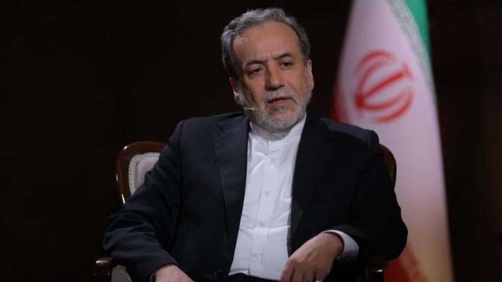 Iran: Les États-Unis doivent rétablir la confiance pour que la diplomatie reprenne, dit Araghchi