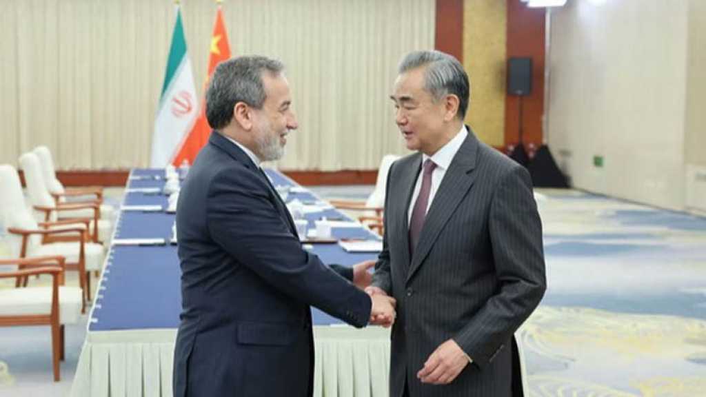 L’Iran salue la condamnation par la Chine de l’agression «israélo»-américaine