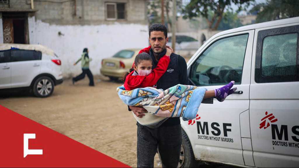 A Gaza, «Israël» cible le personnel de MSF et leurs familles: La moitié des morts sont des enfants