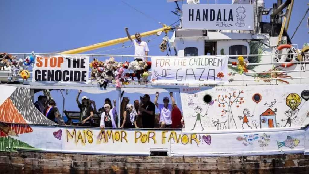 Gaza: Contact rétabli avec le bateau humanitaire Handala, après la crainte d’une attaque «israélienne»