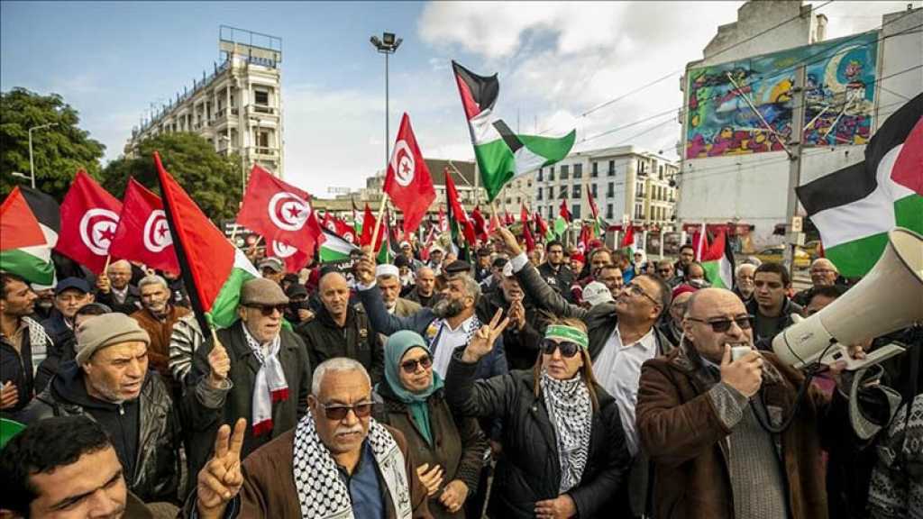 Génocide à Gaza: Manifestations devant les ambassades des États-Unis en Tunisie et au Maroc