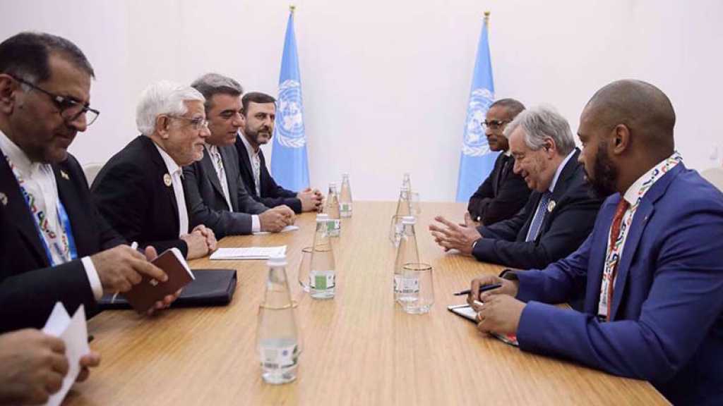 L’Iran appelle aux mesures fermes de l’ONU pour contrer les agressions «israéliennes»