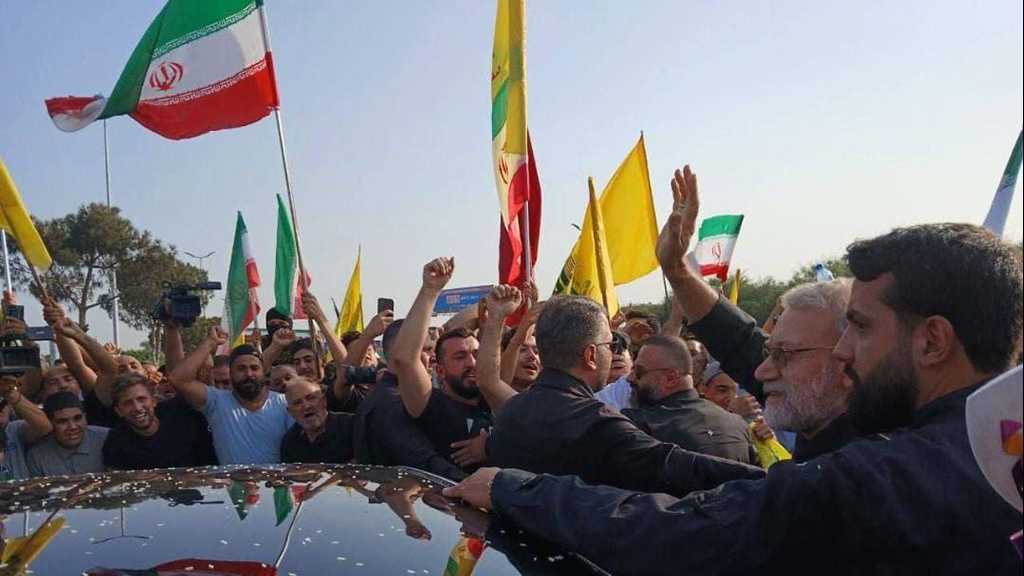 Larijani depuis Beyrouth: «L’Iran sera aux côtés du cher peuple libanais en toutes circonstances»