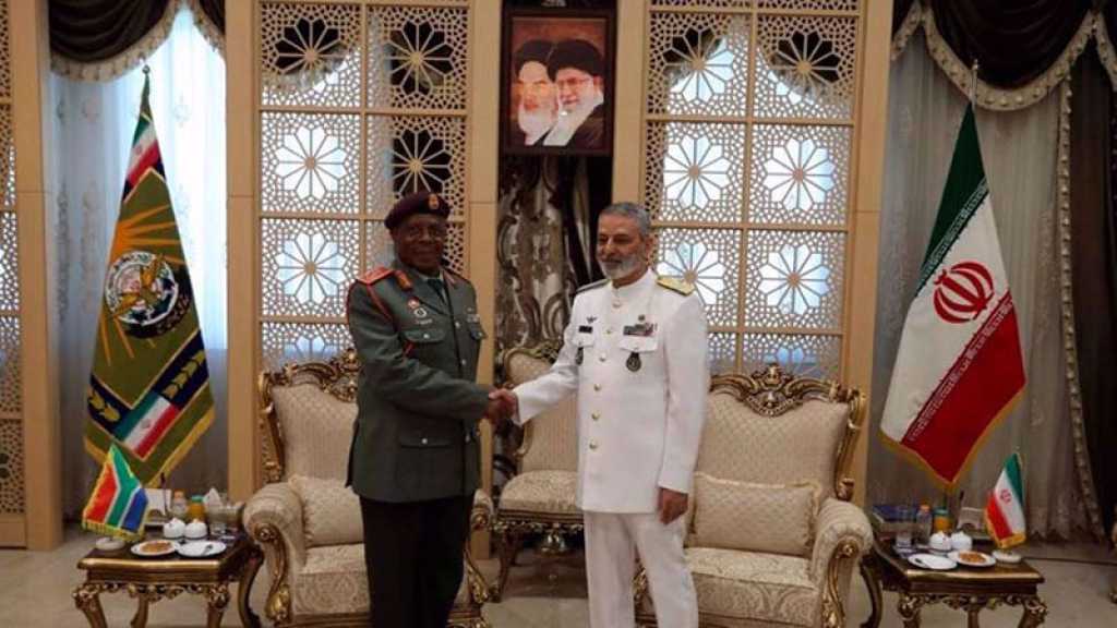 L’Iran prêt à développer la coopération militaire et de défense avec l’Afrique du Sud