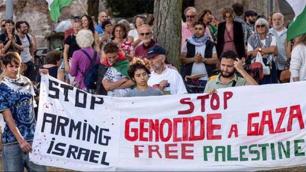 Belgique: Des manifestants exigent l’arrêt des exportations d’armes vers «Israël»