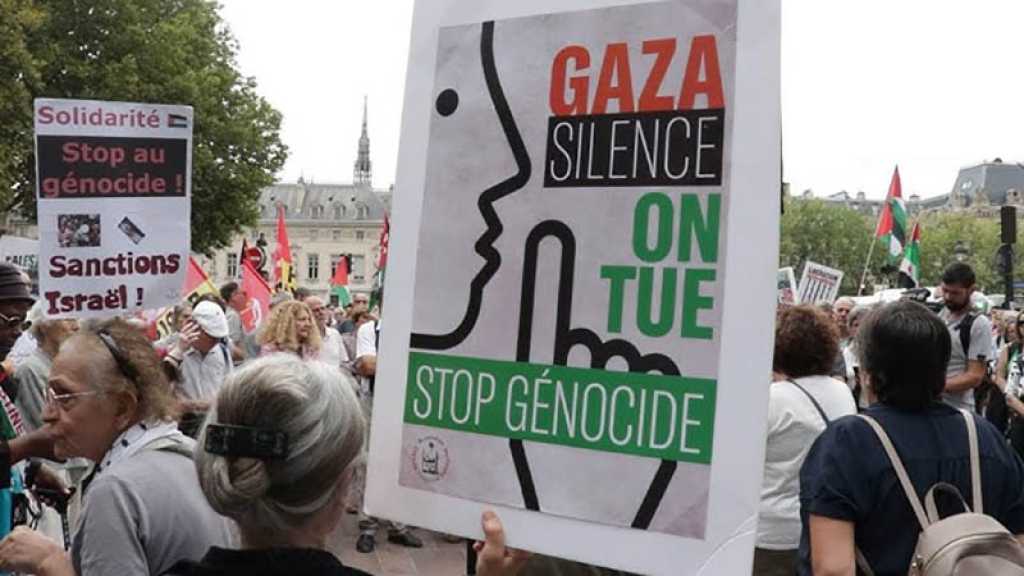 Rassemblement à Paris contre le génocide à Gaza: Les manifestants réclament des sanctions contre «Israël»
