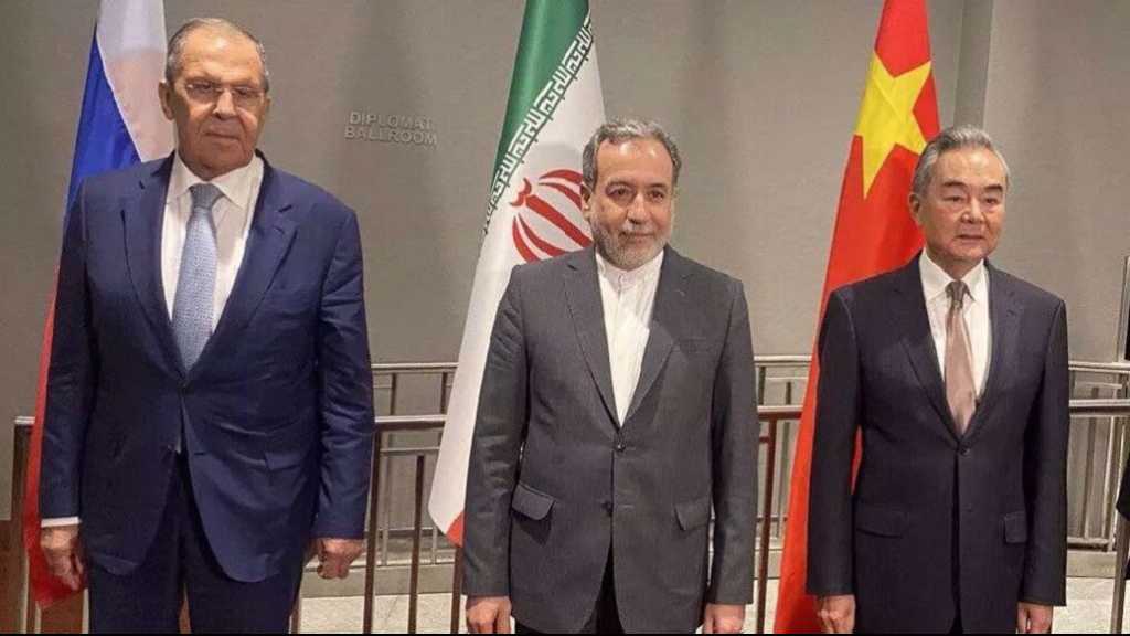Chine et Russie s’alignent avec l’Iran pour rejeter la réimposition de sanctions européennes