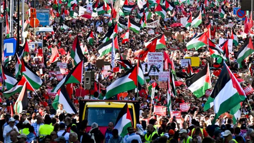 Guerre de Gaza: Près de 120.000 Belges manifestent à Bruxelles en soutien aux Palestiniens