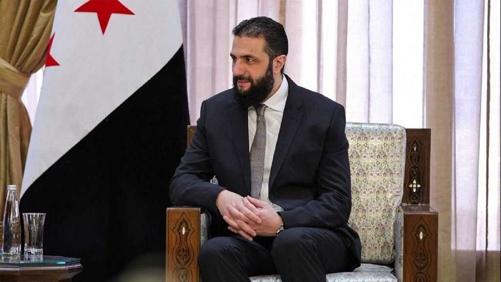 La Syrie discute d’un accord de sécurité avec «Israël», dit Al-Charaa