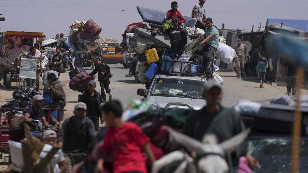 Gaza: «Israël» détruit une nouvelle tour résidentielle, un déplacement massif se poursuit