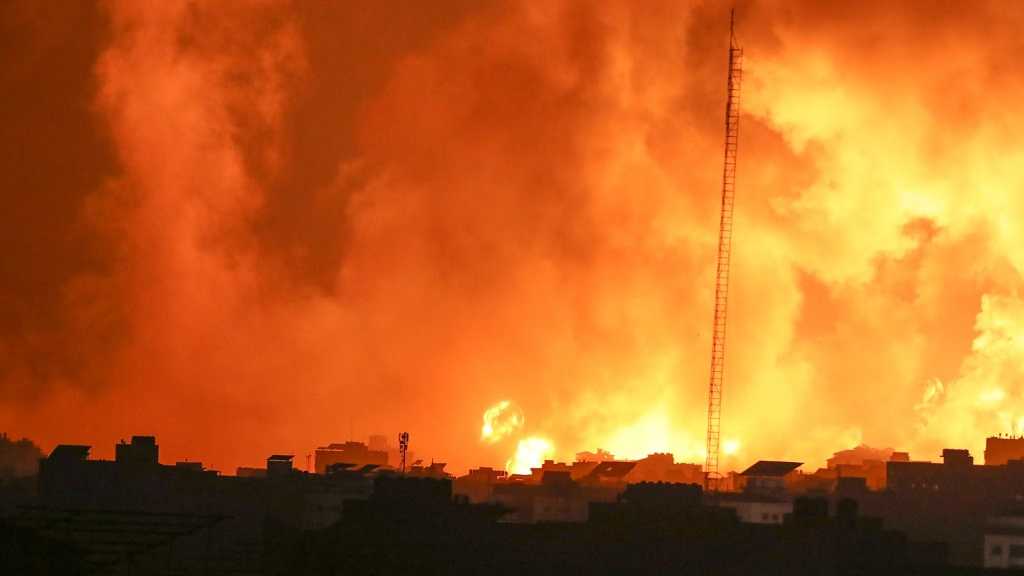 «Israël» frappe lourdement Gaza après le soutien réaffirmé des Etats-Unis