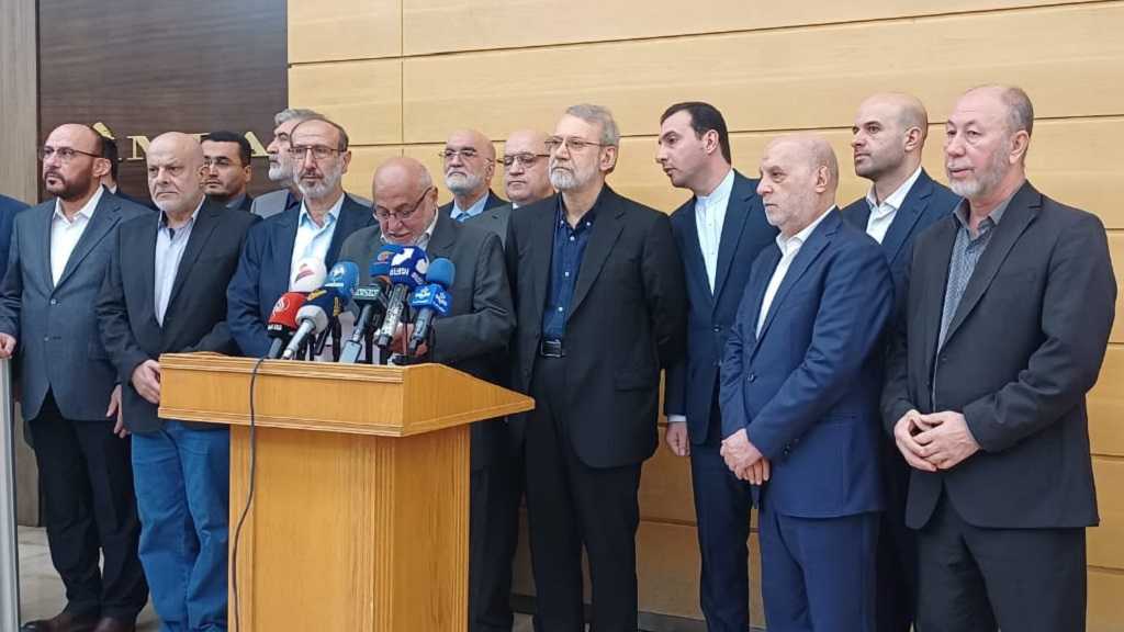 Larijani depuis Beyrouth: le Liban est un rempart infranchissable face à «Israël»