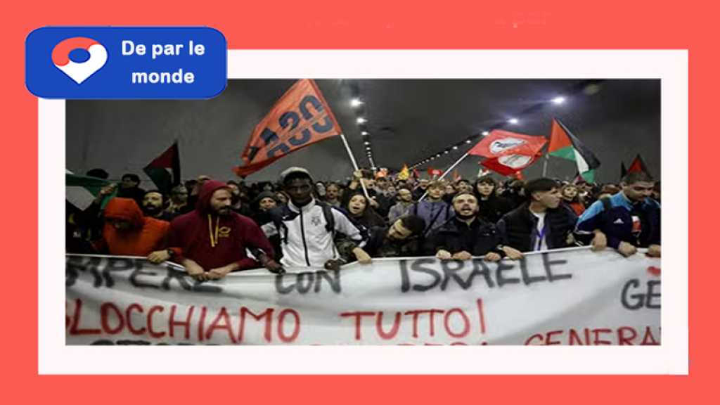 Flottille pour Gaza: En photos, des manifestations à travers le monde après l’arraisonnement de Global Sumud