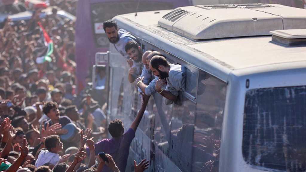 Prisonniers palestiniens libérés: La Résistance reste inébranlable et victorieuse, dit Larijani