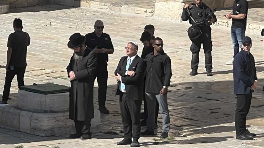 Palestine occupée: Des colons dirigés par Ben Gvir envahissent la mosquée Al-Aqsa