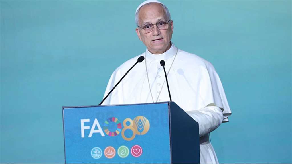 Gaza: Le pape Léon XIV dénonce la persistance de l’utilisation de la nourriture comme arme de guerre
