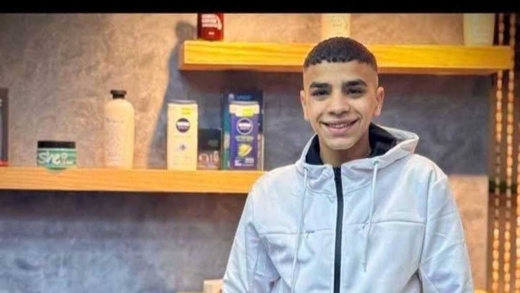 Cisjordanie occupé: Un adolescent tombe en martyre après avoir été blessé par des tirs «israéliens»