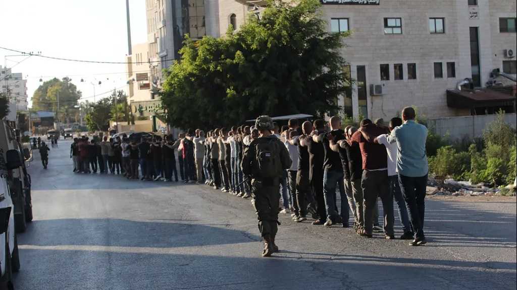 Cisjordanie occupée: «Israël» a arrêté 540 Palestiniens en octobre 