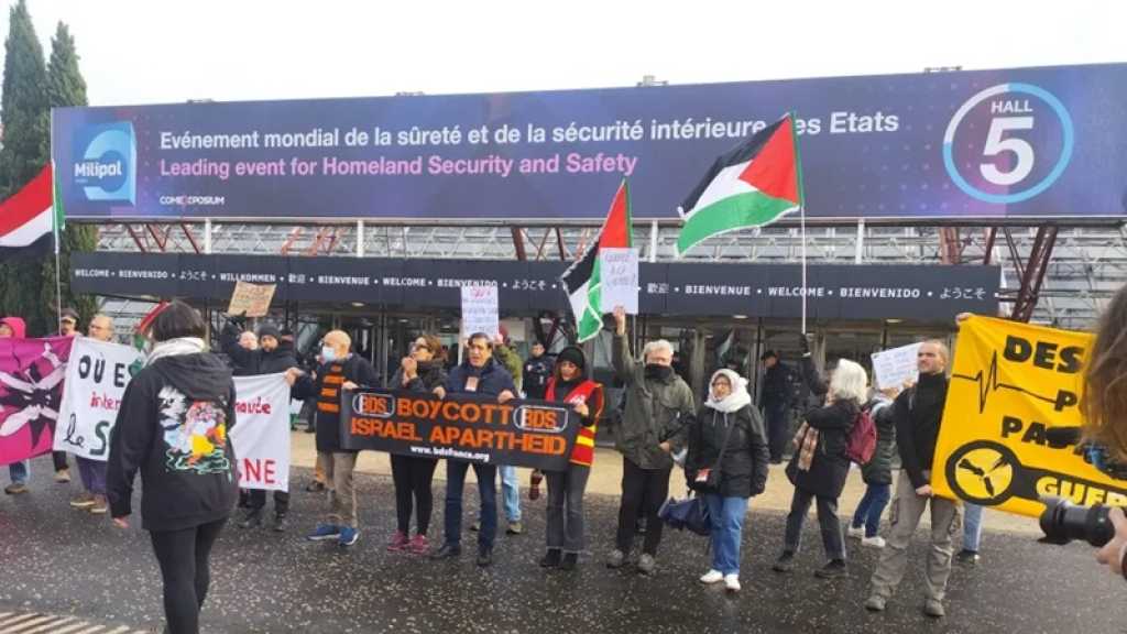 France: Une manifestation conteste la présence d’entreprises «israéliennes» au salon de Milipol