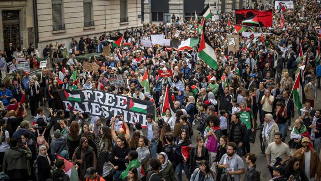 Suisse: Manifestation de solidarité avec Gaza à Genève