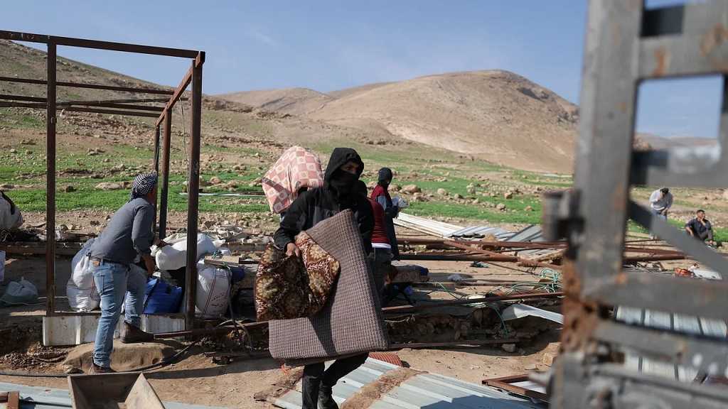 Cisjordanie occupée: Vingt familles palestiniennes expulsées de force par des colons «israéliens»