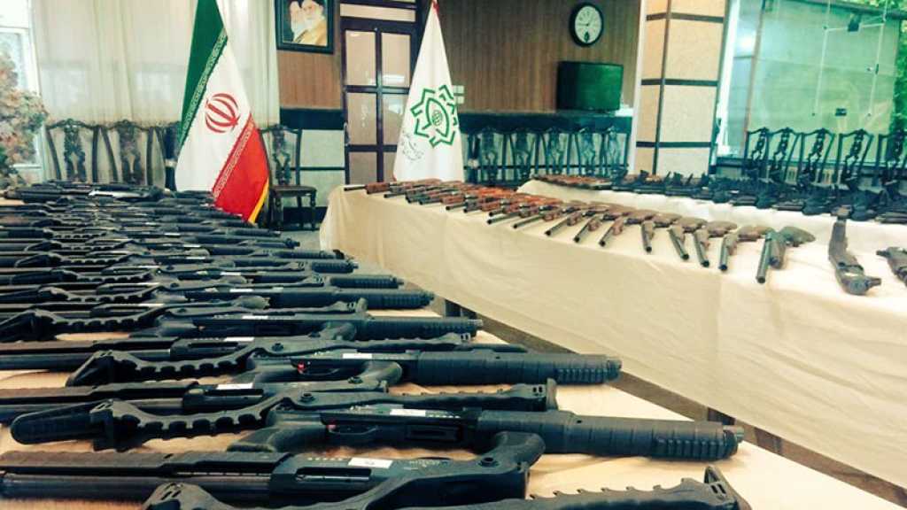 Iran: 60.000 armes saisies lors du démantèlement d’une cellule terroriste entraînée par le «Mossad»