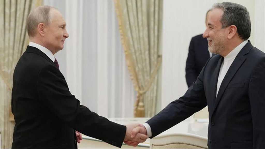 Araghchi en Russie: Moscou fera «tout» pour ramener la paix dans la région, assure Poutine