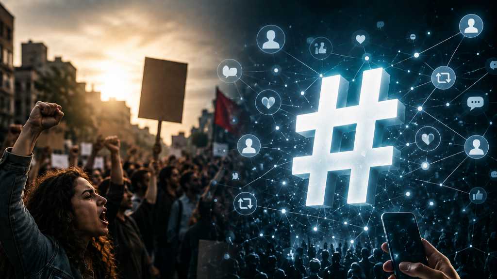 Du cri de rue au hashtag : La survie politique des slogans