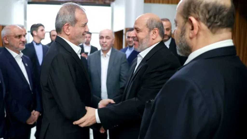 Pezeshkian à al-Hayya: L’Iran soutiendra toute décision des dirigeants palestiniens dans les négociations