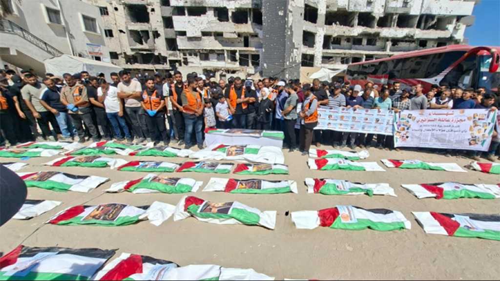 Gaza rend hommage à 50 martyrs inconnus du génocide