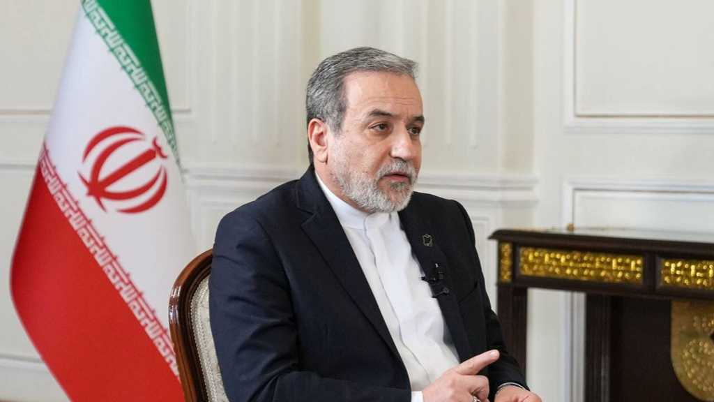 Le nouvel ordre régional doit exclure toute présence étrangère, affirme Araghchi