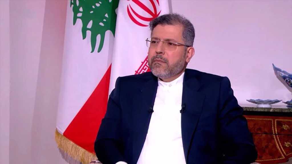 Iran: Le Liban doit être inclus dans tout accord visant à mettre fin à la guerre, dit Khatibzadeh