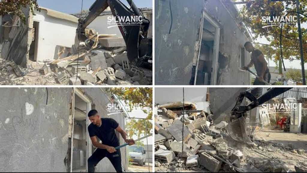 Palestine occupée: Les autorités «israéliennes» contraignent une famille à démolir sa maison à al-Qods