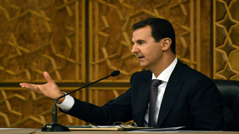 #Syrie: #Assad salue des accords conclus avec l'#Iran face à la «guerre économique» de l'Occident