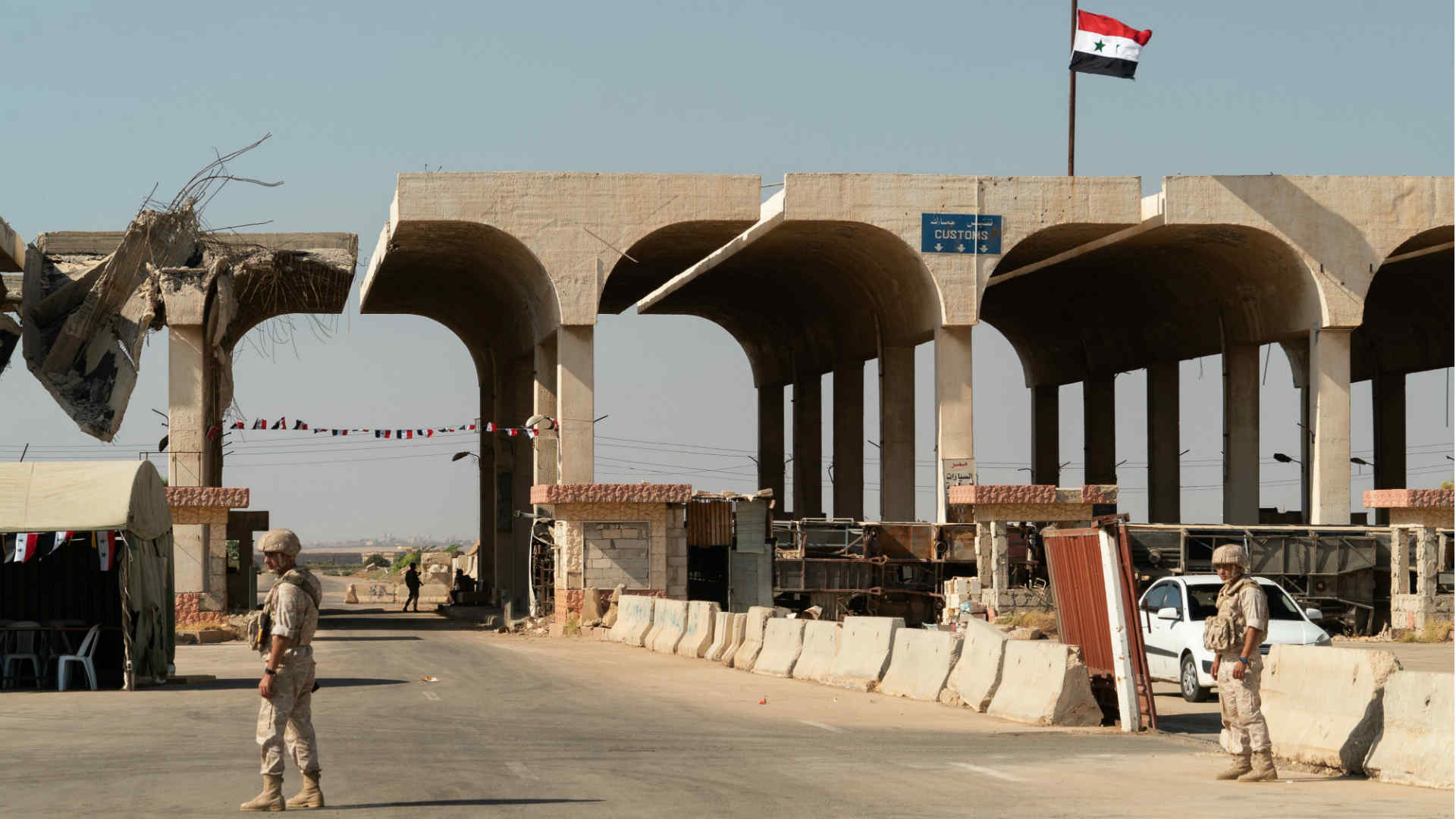 #Jordanie/#Syrie : réouverture du principal point de passage, fermé depuis 3 ans