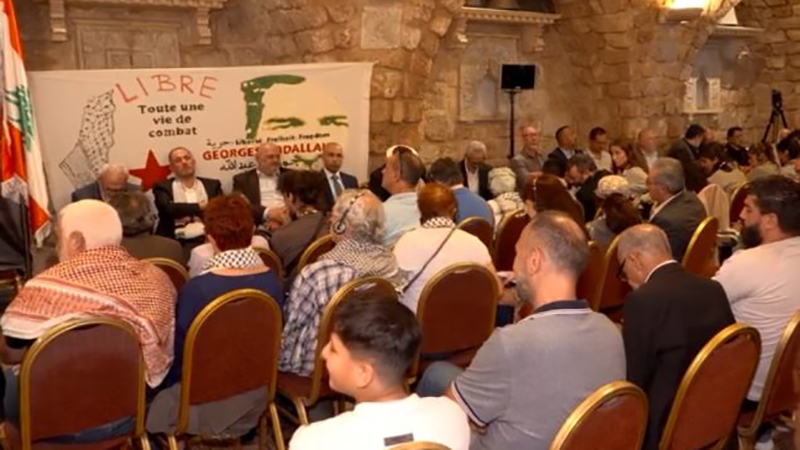 À Beyrouth, des militants français célèbrent la libération de Georges Abdallah et réaffirment leur soutien à la résistance
