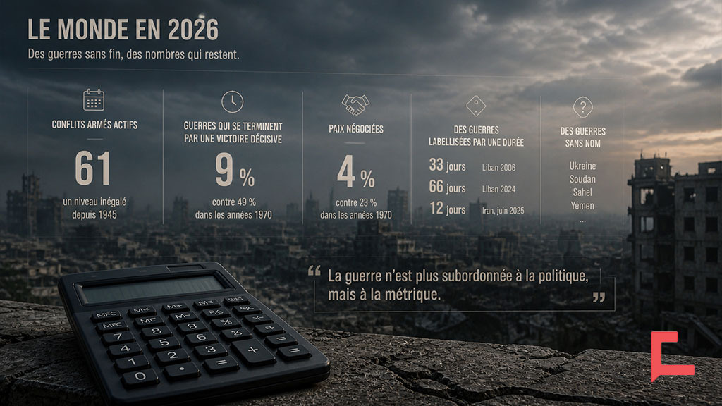 Le Monde en 2026: Des guerre sans fin, des nombres qui restent