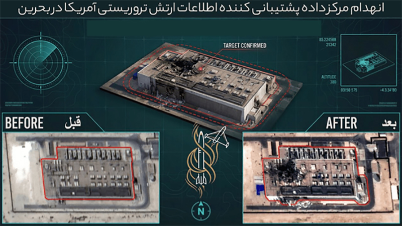 Iran: De nouvelles images montrent les dégâts causés par les frappes iraniennes aux sites US dans le Golfe