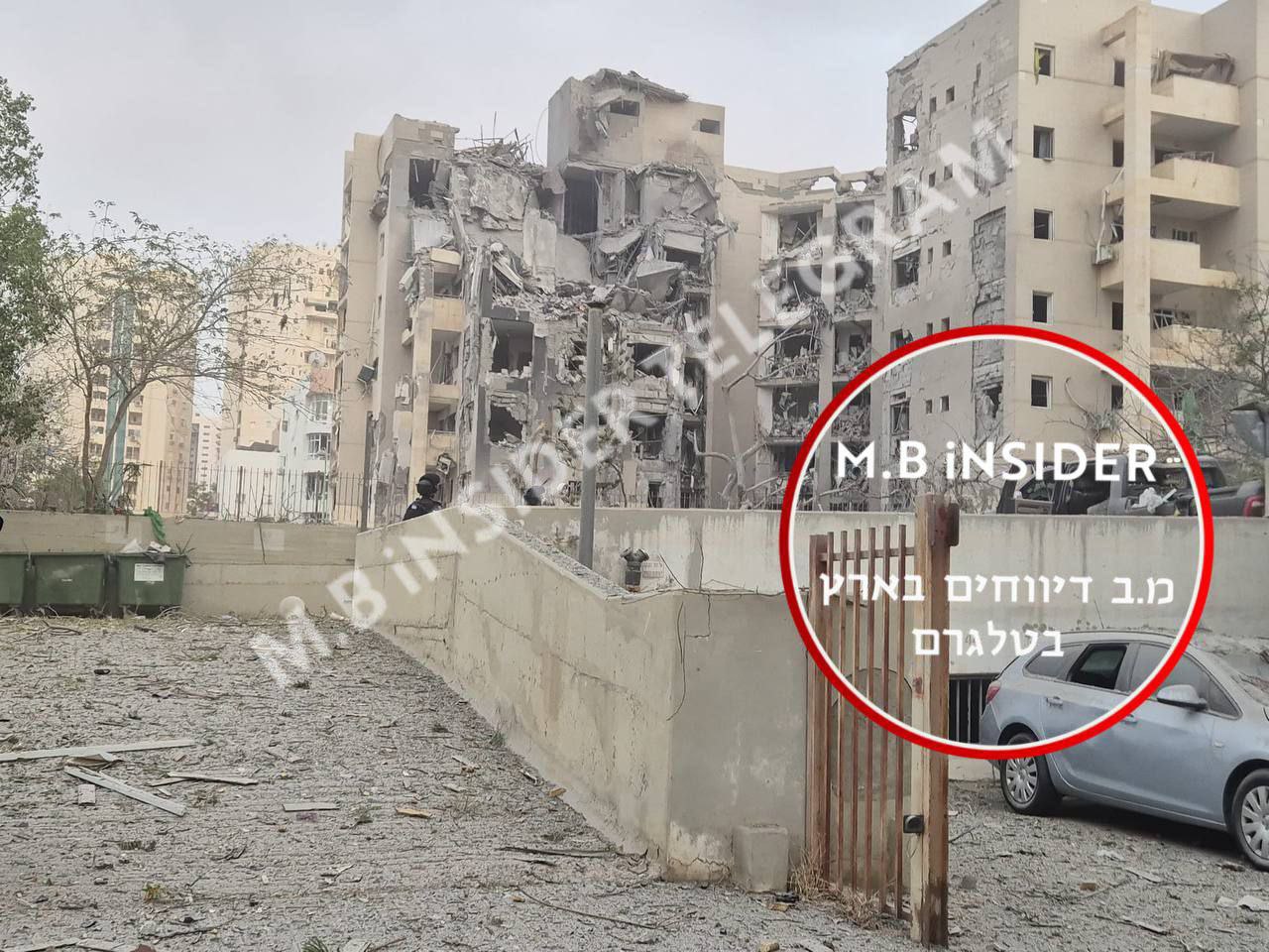 Médias «israéliens»: Un missile iranien frappe «Beersheba», des blessés