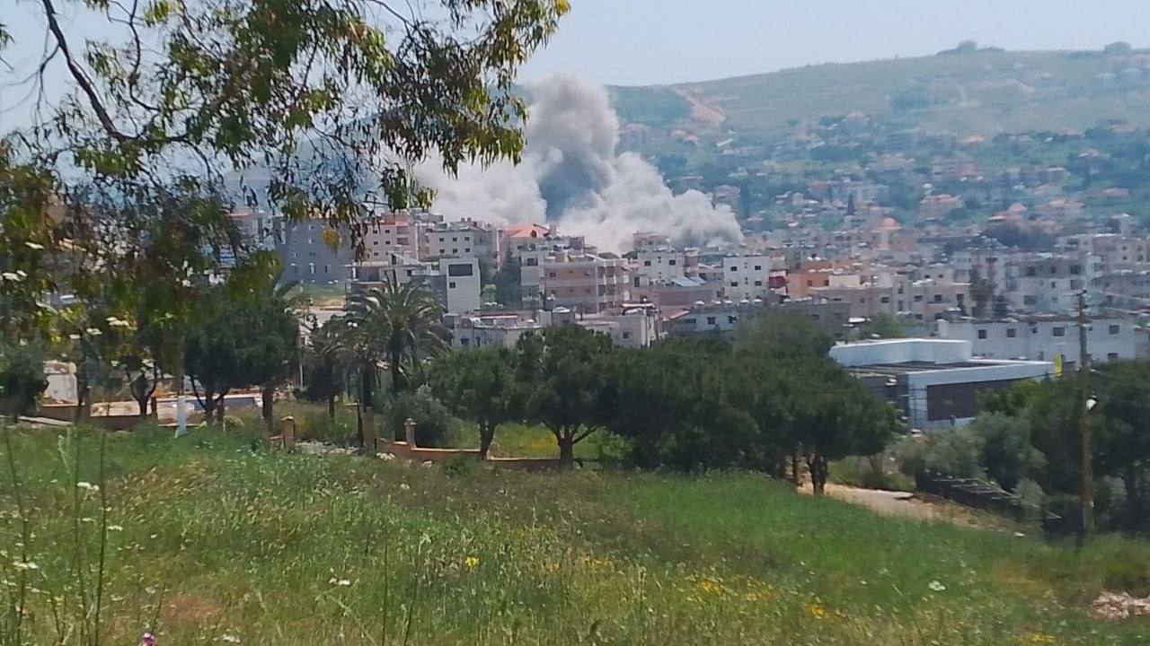 Liban-Sud: Des frappes aériennes «israéliennes» ciblent les villages de Kfar Rumman et Majdal Selem